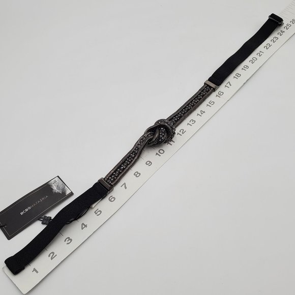 BCBGMaxAzria Knotted Rhinestone Belt - NWT - Picture 10 of 16